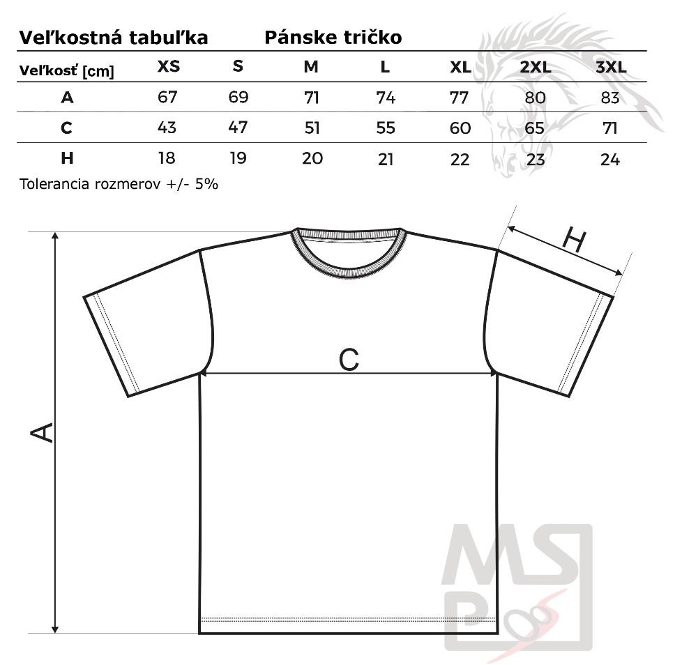Pánske tričko s moto motívom 144 Racing